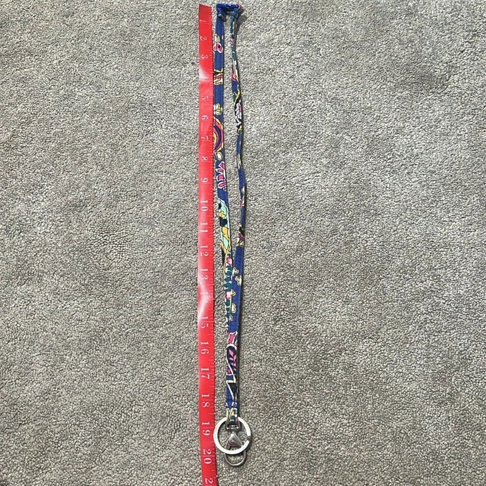 Vera Bradley Lanyard Keychain Clip Closure